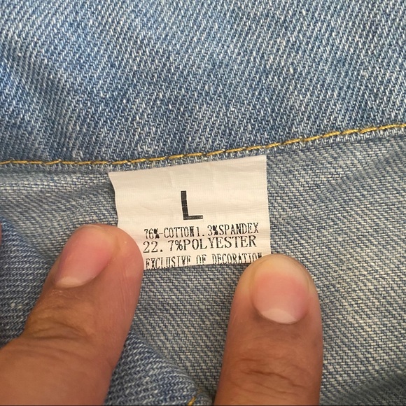 Rose Embroidered Girls Jacket - Picture 4 of 5